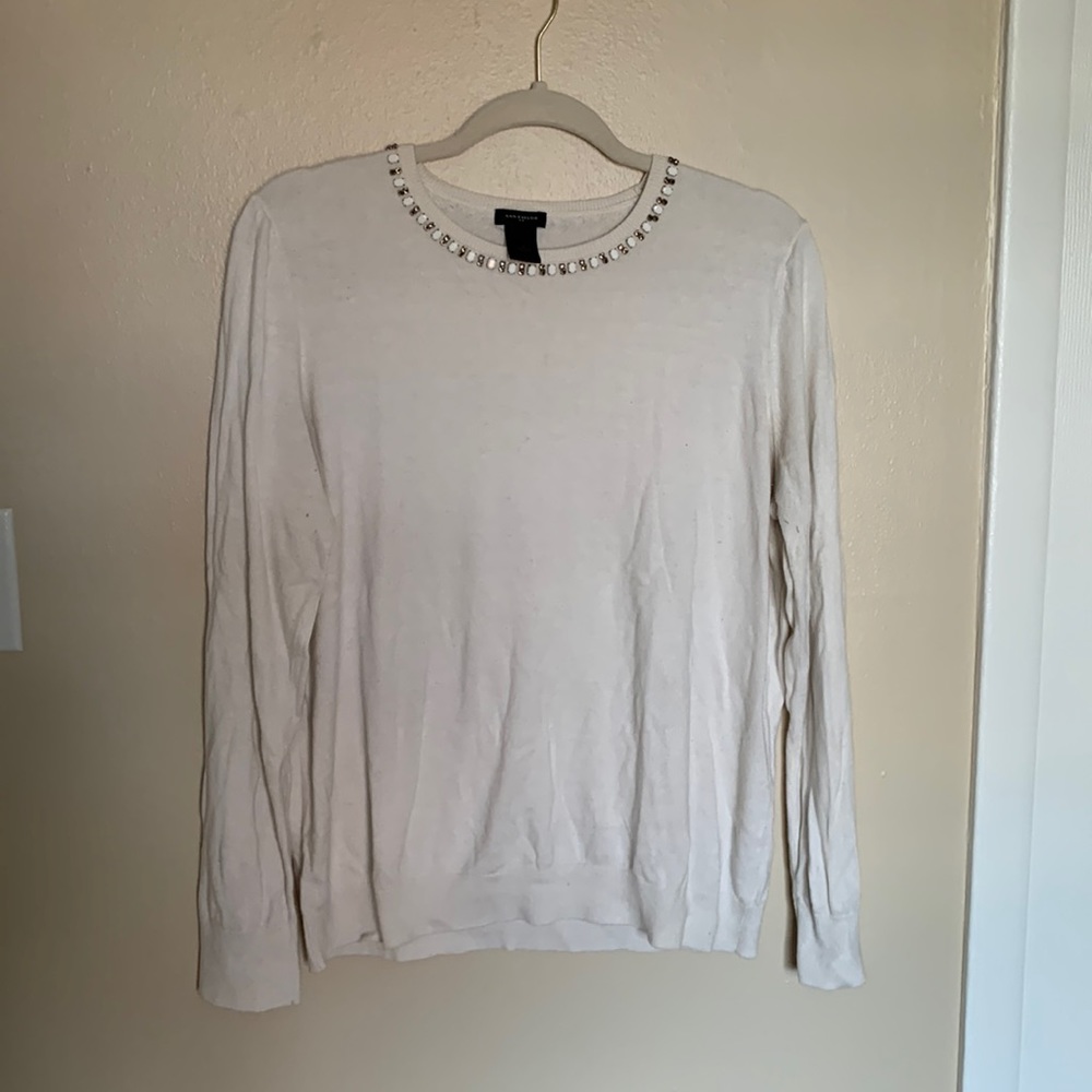 Beaded sweater